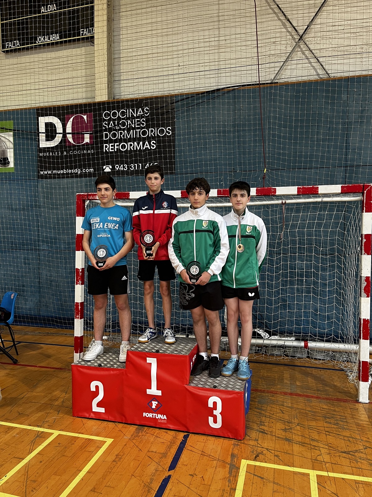 Intenso fin de semana de tenis de mesa